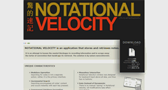 Desktop Screenshot of notational.net